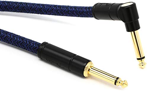 Fender ケーブル 10' Angled Cable, Blue Dream 0990910073