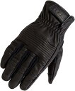 [山城] IDEAL バイク用 レザーグローブ ID-004 CLASSIC(クラシック) ブラックステッチ Lサイズ ID004/BK/（L・XL・2XL・3XLの4種類）