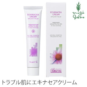 クリーム オーガニック アルジタル インテンシブ エキナセアクリーム 75ml フェイス ボディクリーム 購入金額別特典あり 無添加 送料無料 正規品 石澤研究所 肌トラブル 天然 ナチュラル ノンケミカル 自然 敏感肌