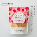 豆乳クッキー げんきタウン やさしい豆乳クッキーベリーベリー(50g) 購入金額別特典あり 正規品 保存料 無添加 有機豆乳使用 グルテンフリー 有機ストロベリー、有機ラズベリー使用