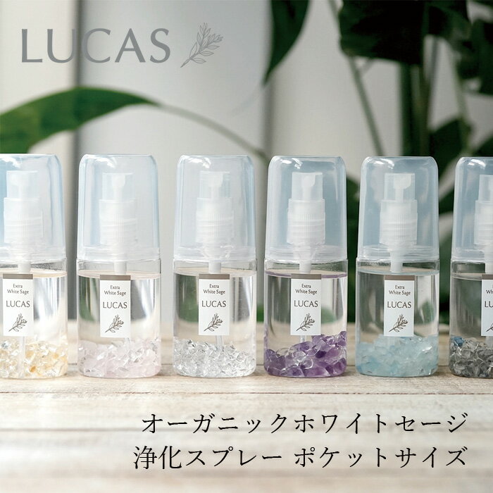 浄化スプレー ルカス LUCAS 浄化スプレー ポケット 20ml 金額別購入特典あり 正規品 空間浄化 ヨガ 瞑..