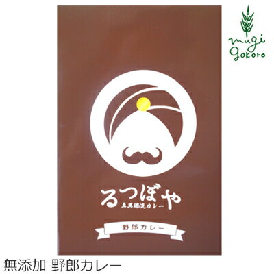 カレー 無添加 真異端流カレーるつぼや 野郎カレー 200g カレーソース 購入金額別特典あり 正規品 国内産 オーガニック 無農薬 ナチュラル 天然 レトルトカレー