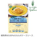 パスタソース 創健社 植物素材のカルボナーラ風パスタソース（レトルト） 150g 動物性原料不使用 購入金額別特典あり 正規品 ナチュラル 天然 無添加 不要な食品添加物 化学調味料不使用 自然食品