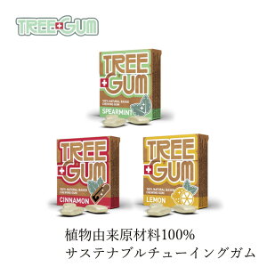 チューインガム 無添加 ツリーガム TreeGum 19.6g （約14粒入） 購入金額別特典あり 正規品 オーガニック 100%植物ベース 自然食品 人工甘味料不使用 シュガーフリー