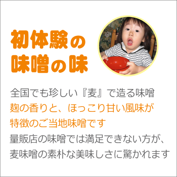初体験の味噌の味