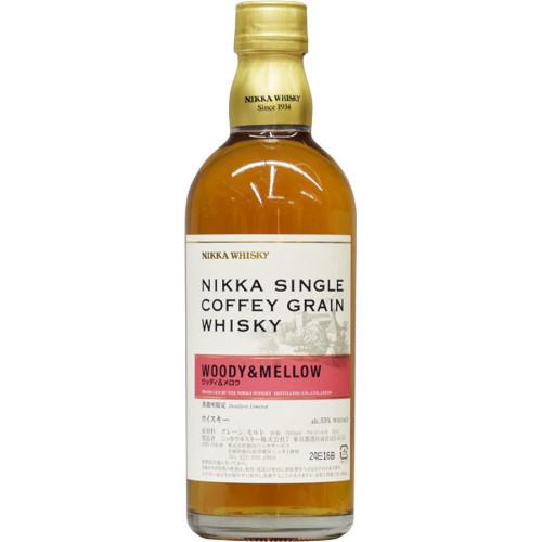 ニッカ シングルカフェグレーン ウッディ&メロウ 500ml 箱付き 【ウイスキー:国産ウイスキー】