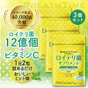 \30%OFFクーポン配布中★新発売/ 【3個セット】 ロイテリ菌 360億個配合 タブレット ビタミンC ビタミンB1 シャンピニオン 乳酸菌 善玉菌 腸活 菌活 口内ケア デンタルケア サプリメント ミント味 60粒 30日分 【レビューで500円クーポン】