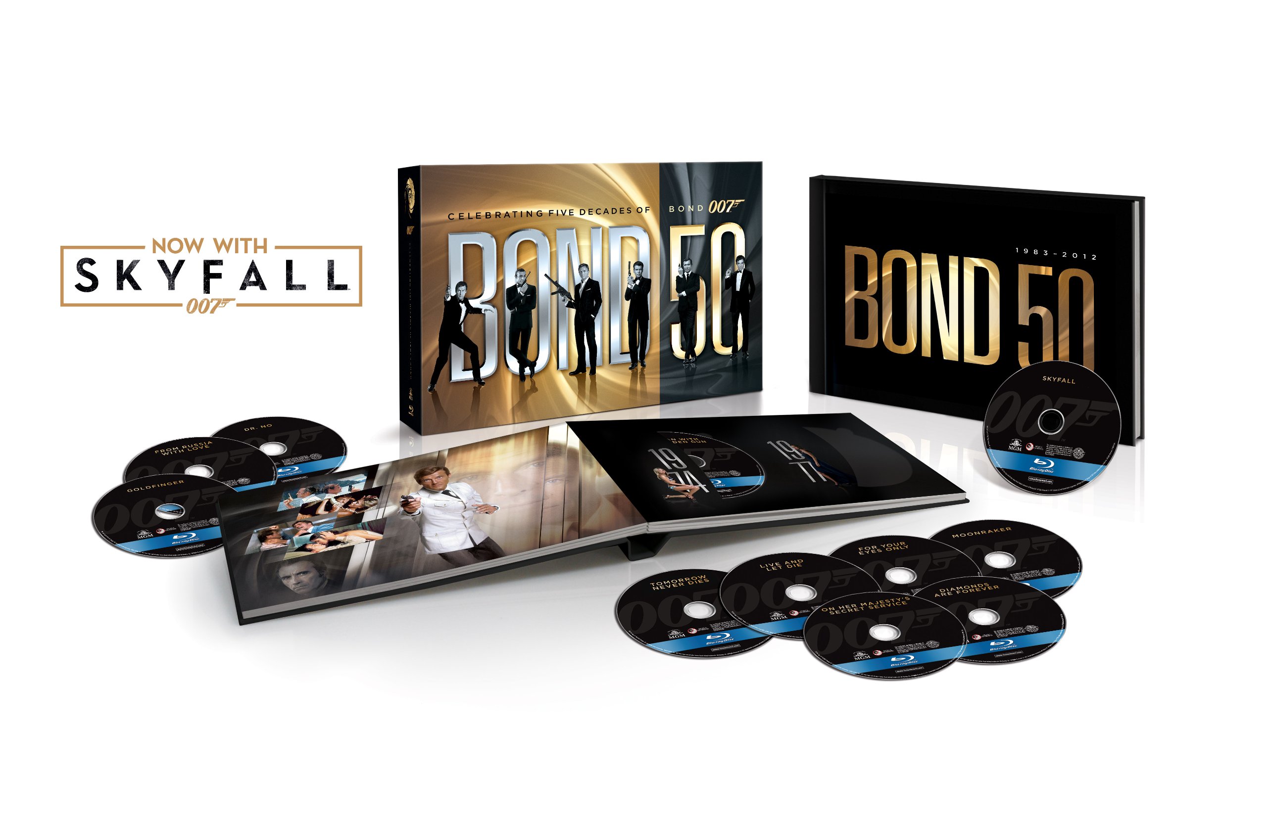 楽天ムジカ＆フェリーチェ楽天市場店【中古-非常に良い】Bond 50: The Complete 23 Film Collection with Skyfall [Blu-ray] [Import] （2013）