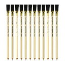 【中古】【輸入品・未使用】ファーバーカステルFaber - Castell Perfection消しゴム付き鉛筆ブラシ(12パック)(3)