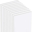 yÁzyAiEgpzMat Board Centre%J}% Pack of 25 20cm x 26cm White Foam Core Backing Boards