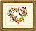 【中古】【輸入品・未使用】輸入刺しゅうキット 『Dimensions Wildflower Wreath』