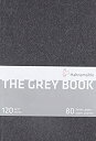 【中古】【輸入品・未使用】Hahnemuhle グレー ブック スケッチブック A5 (8.3x5.8インチ) 120gsm 40枚/80ページ