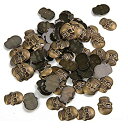 【中古】【輸入品・未使用】Beadsland Hotfix スカルスタッド 12mmx16mm フラットバック アイロン スカル フラットバック 接着剤 100...