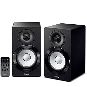 【中古】ヤマハ ネットワーク・パワードスピーカー アンプ内蔵/USB DAC/Wi-Fi/Bluetooth/ハイレゾ音源対応 (左右1組) ブラック NX-N500(B)