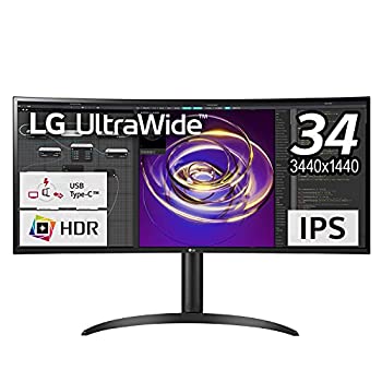 【中古-非常に良い】LG モニター ディスプレイ 34WP85C-B 34インチ/曲面ウルトラワイド(3440×1440)/IPS 非光沢/HDR対応/USB Type-C,HDMI×2,DisplayPort/FreeSync/ 【中古-非常に良い】LG モニター ディスプレイ 34WP85C-B 34インチ/曲面ウルトラワイド(3440×1440)/IPS 非光沢/HDR対応/USB Type-C,HDMI×2,DisplayPort/FreeSync/