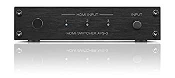 【中古-非常に良い】デノン Denon AVS3 8K対応HDMIスイッチャー /ブラック AVS-3K