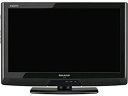 【中古】SHARP LEDAQUOS 20型 地上・BS・110度CSデジタルハイビジョン液晶テレビ LC-20V5-B ブラック系(2)
