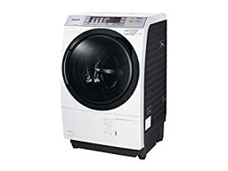 【中古】Panasonic ドラム式洗濯乾燥機 9kg 左開き クリスタルホワイト NA-VX3300L-W