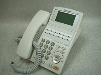 【中古】VB-F411K-W パナソニック ラ・ルリエ LaRelier 12キー漢字表示付き電話機 ビジネスフォン