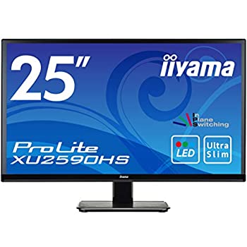 Amazon.co.jp: iiyama モニター ディスプレイ XU2590HS-B1 (25