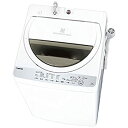 【中古-非常に良い】東芝 全自動洗濯機 6kg グランホワイト AW-6G6 W