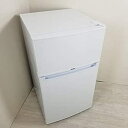 【中古-非常に良い】ハイアール 85L 2ドア冷蔵庫(直冷式)ホワイト【右開き】Haier JR-N85B-W