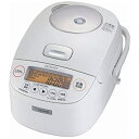 【中古-非常に良い】象印 圧力IH炊飯ジャー(5.5合炊き) ホワイト ZOJIRUSHI 極め炊き NP-BJ10-WA