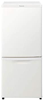 パナソニック 冷蔵庫 幅48cm 138L マットバニラホワイト NR-B14DW-W 2ドア 右開き 自動霜取り 大きめ冷凍室 LED照明