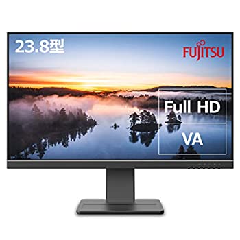 【中古】【公式】 富士通 ディスプレイ23.8型 (VAパネル/フルHD/HDMI/ブルーライト軽減/高さ調節/縦横回転/5年保証) VTシリーズ VTF24011BT