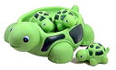 【中古】【輸入品・未使用】Playmaker Toys Turtle Family Bath Sets(set of 4) - Floating Bath Tub Toy by Playmaker Toys [並行輸入品]