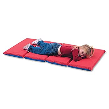 【中古】【輸入品・未使用】High School Rest Mat (4 Section 24 x 48 x 1 - Red and Blue in 10 Pack)..