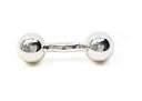 yÁzyAiEgpzAreaware Harmony Ball Barbell Rattle Silver