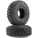 【中古】【輸入品 未使用】Axial AX31565 1.9 Nitto Trail Grappler M/T RC モンスタートラックロッククローラータイヤ R35コンパウンド(2)ブラック AXIC2020