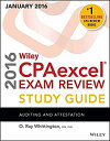 【中古】 Wiley CPAexcel Exam Review 2016 Study Guide January Auditing and Attestation (Wiley Cpa Exam Review)