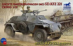 【未使用】【中古】 ブロンコモデル 1/35 ドイツ Sd.kfz221軽偵察装甲車4x4機銃タイプ プラモデル CB35013