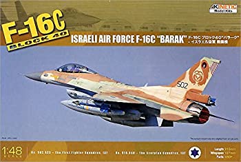 【未使用】【中古】 キネティック 1/48 イスラエル空軍 F-16Cブロック40IDFバラーク プラモデル KNE48012