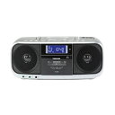 【中古-非常に良い】 TOSHIBA CDラジオカセットレコーダー CUTEBEAT シルバー TY-CDK5 (S)