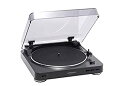 【未使用】【中古】 audio technica オーディオテクニカ ステレオターンテーブルシステム ブラック AT-PL300 BK