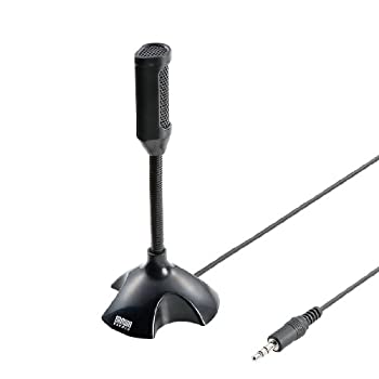 【中古】 SANWA SUPPLY MM-MC15BK マルチメディアマイクロホン ブラック 【中古】 SANWA SUPPLY MM-MC15BK マルチメディアマイクロホン ブラック