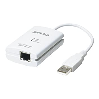 【中古】 BUFFALO バッファロー Giga対応 USB2.0用 LANアダプター LUA3-U2-AGT