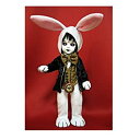 ygpzyÁz Living Dead Dolls - Alice In Wonderland : Eggzorcist as The White Rabbit