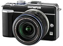 【中古-非常に良い】 OLYMPUS オリンパス ミラーレス一眼 PEN E-PL1レンズキット ブラック E-PL1 LKIT BLK