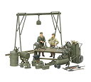 【中古-非常に良い】 タミヤ スケール限定シリーズ 1/35 アメリカ軍 メンテナンスヤードセット (人形2体付き) 25106
