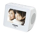 【未使用】【中古】 TOSHIBA CUTEBEAT DIGITAL SD FMオーディオフォトボックス ホワイト TY-SDP7 (W)