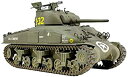 【中古】 アスカモデル 1/35 アメリカ軍 M4A1 シャーマン 後期型 ヘッジロウカッター付 プラモデル 35-022