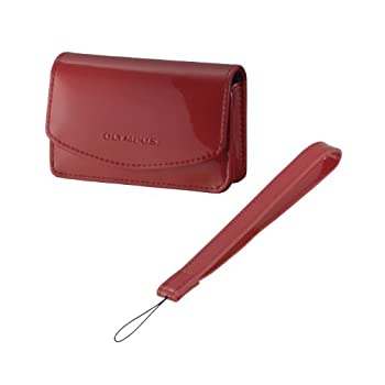 【中古】 OLYMPUS オリンパス ソフトカメラケース レッド デジタルカメラ VGシリーズ用 CSCH-86 RED
