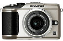 【中古-非常に良い】 OLYMPUS オリンパス ミラーレス一眼 E-PL2 レンズキット ゴールド E-PL2 LKIT GLD(2)