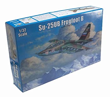 【未使用】【中古】 トランペッター 1/32 Su-25UB フロッグフット B 複座型 プラモデル