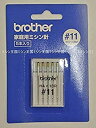 【未使用】【中古】 brother ブラザー 家庭用ミシン針 HG針ニット用11番