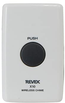 【未使用】【中古】 リーベックス (Revex) ワイヤレス チャイム Xシリーズ 送信機 インターホン 押しボタン送信機 X10